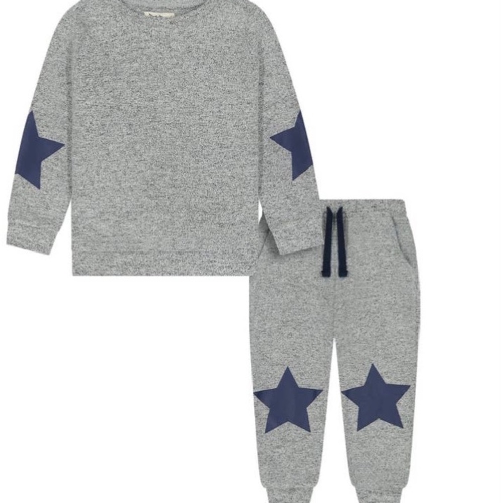 Boys sweat suit jogger set